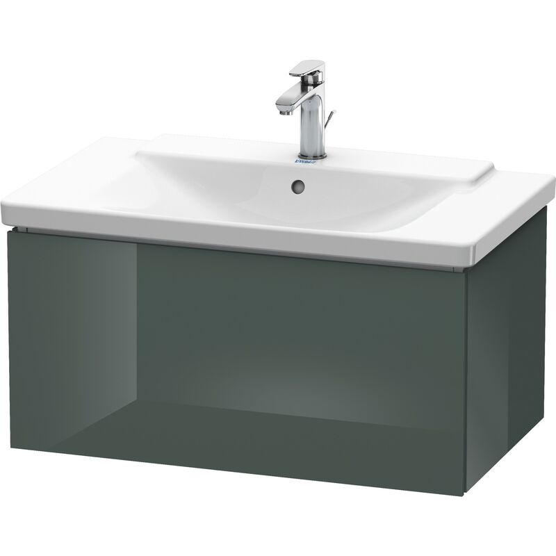 

Duravit L-Cube Mueble de pared, ancho 820mm, profundidad 481, 1 extraíble, se ajusta a la medida. Artículos 233285, 233385 y 233485, color: Laca de