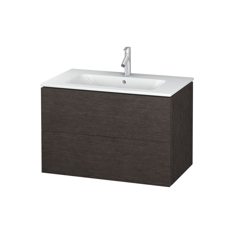 

Duravit L-Cube Mueble de pared, ancho 820mm, profundidad 481, 2 cajones, se ajusta a las necesidades del cliente. Artículo 233683, color: roble