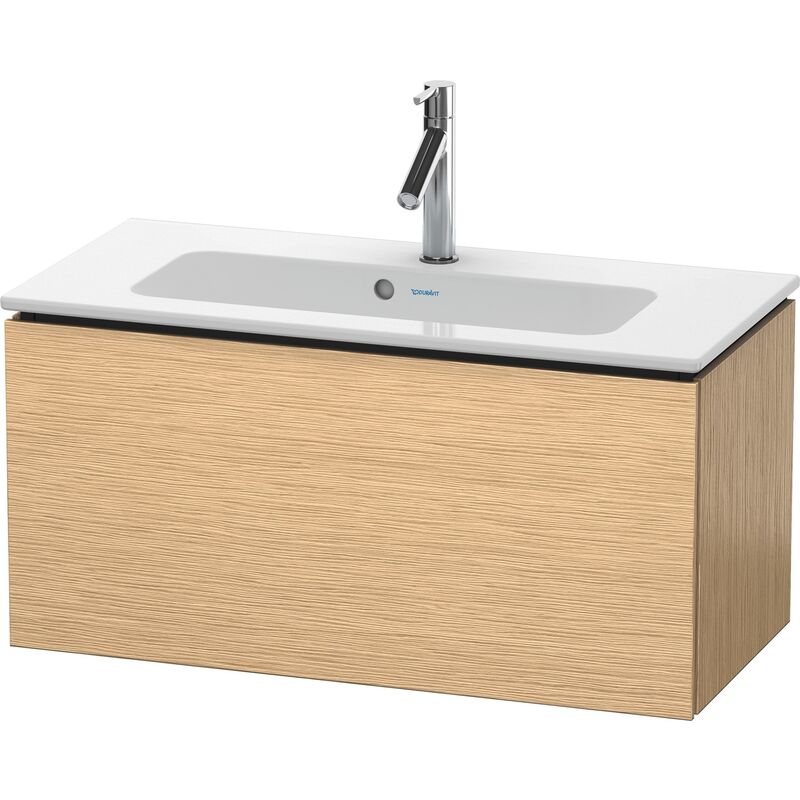 

Duravit Ag - Duravit L-Cube Mueble de pared Compact, 1 cajón, anchura: 820mm, para mí de Starck 234283, color: Roble cepillado Chapa de madera