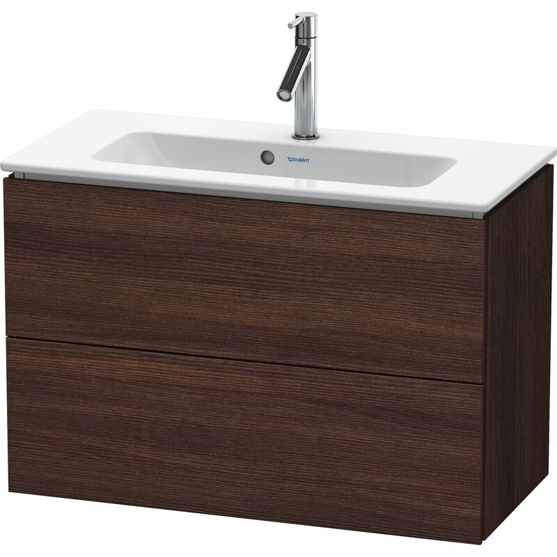 

Duravit L-Cube Mueble de pared Compact, 2 cajones, anchura: 820mm, para Me by Starck 234283, color: Decoración Castaño Oscuro - LC625705353