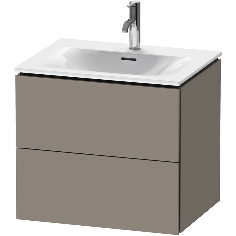 

Duravit L-Cube Mueble de pared LC6305, 620x481 mm, 2 cajones, para Viu 234463, color: Terra Mate - LC630501414