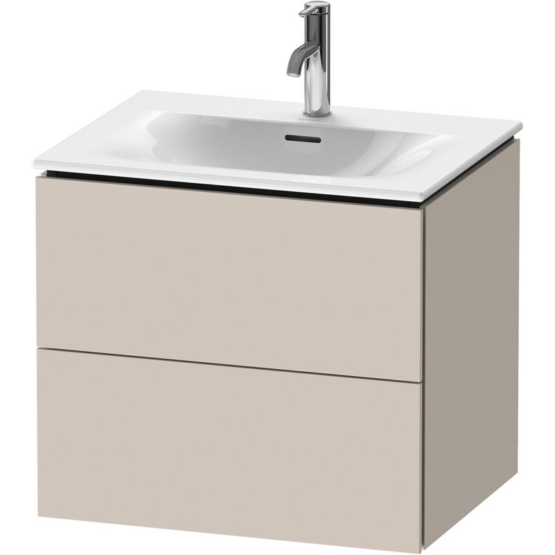 

Duravit L-Cube Mueble de pared LC6305, 620x481 mm, 2 cajones, para Viu 234463, color: Decoración Topo - LC630509191