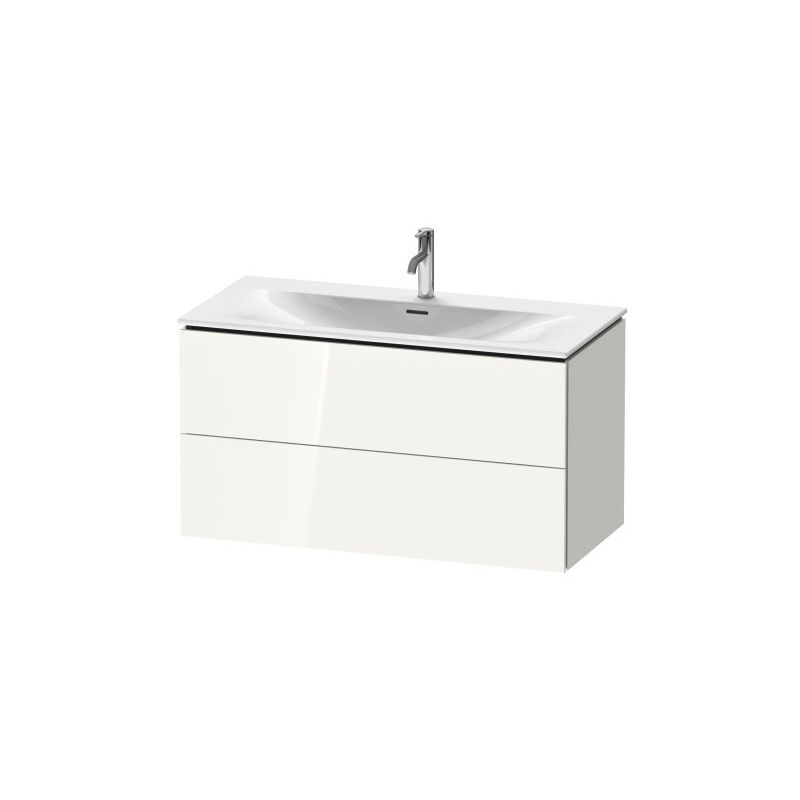 

Duravit L-Cube Mueble de pared LC6308, 1020x481 mm, 2 cajones, para Viu 234410, color: Chapa de madera auténtica de nogal americano - LC630801313