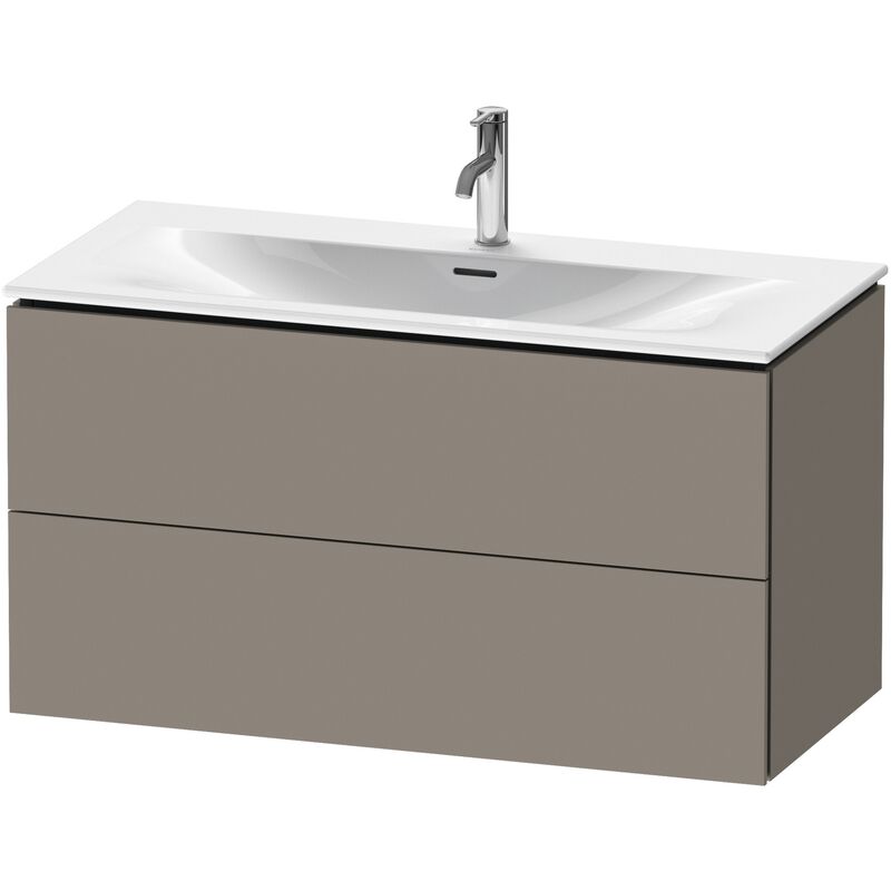 

Duravit L-Cube Mueble de pared LC6308, 1020x481 mm, 2 cajones, para Viu 234410, color: Terra Mate - LC630801414