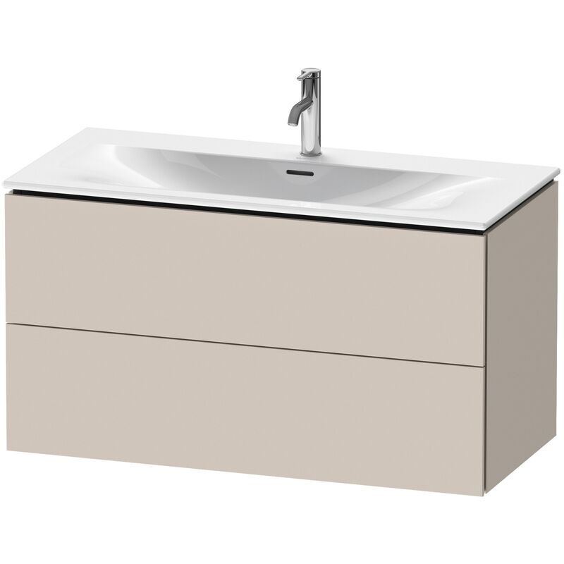 

Duravit L-Cube Mueble de pared LC6308, 1020x481 mm, 2 cajones, para Viu 234410, color: Decoración Topo - LC630809191