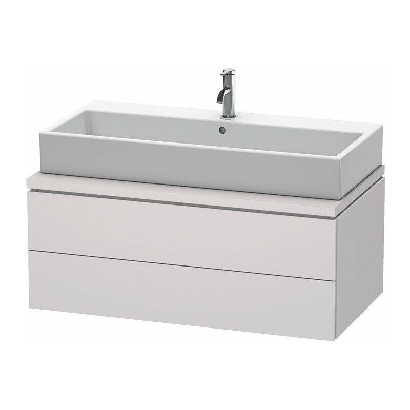 

Duravit - Mueble bajo lavabo L-CUBE 1020x547x400mm blanco lila satinado