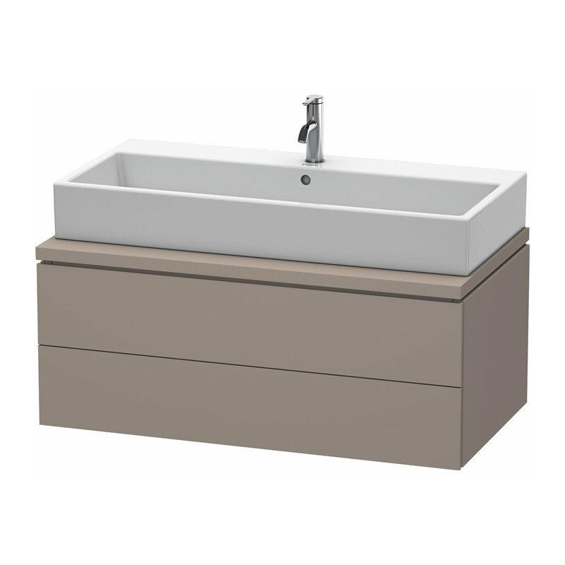 

Duravit - Mueble bajo lavabo L-CUBE 1020x547x400mm basalto mate