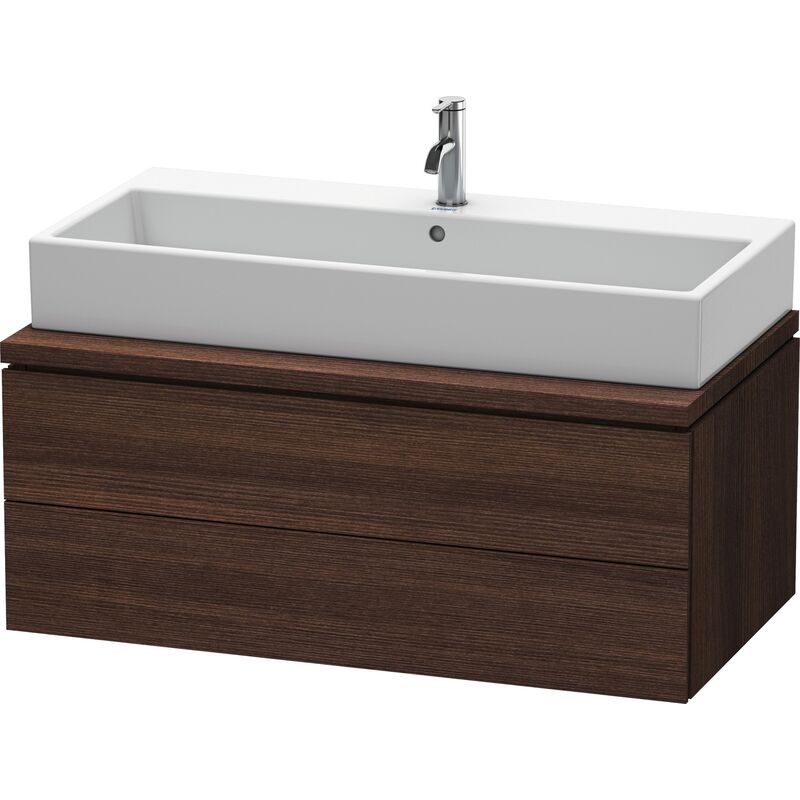 

Duravit Ag - Duravit L-Cube Mueble para consola, ancho 1020, profundidad 547mm, 2 cajones, color: Decoración Castaño Oscuro - LC581905353