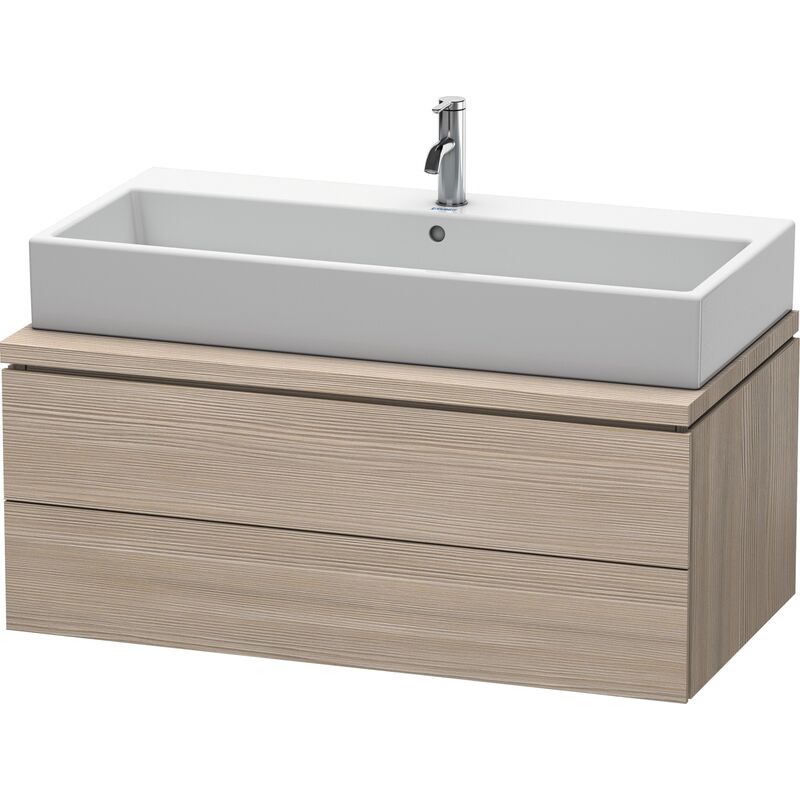 

Duravit Ag - Duravit L-Cube Mueble para consola, ancho 1020, profundidad 547mm, 2 cajones, color: Decoración Pino Plata - LC581903131