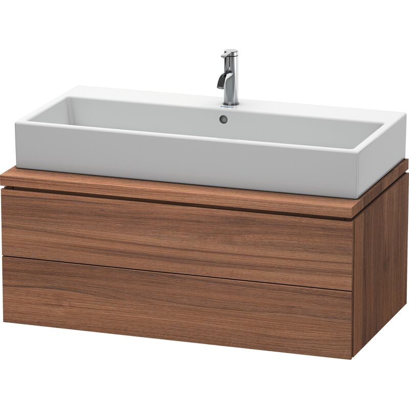 

Duravit L-Cube Mueble para consola, ancho 1020, profundidad 547mm, 2 cajones, color: Nogal natural decorado - LC581907979