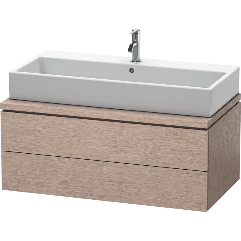 

Duravit Ag - Duravit L-Cube Mueble para consola, ancho 1020, profundidad 547mm, 2 cajones, color: roble cachemir chapa de madera auténtica