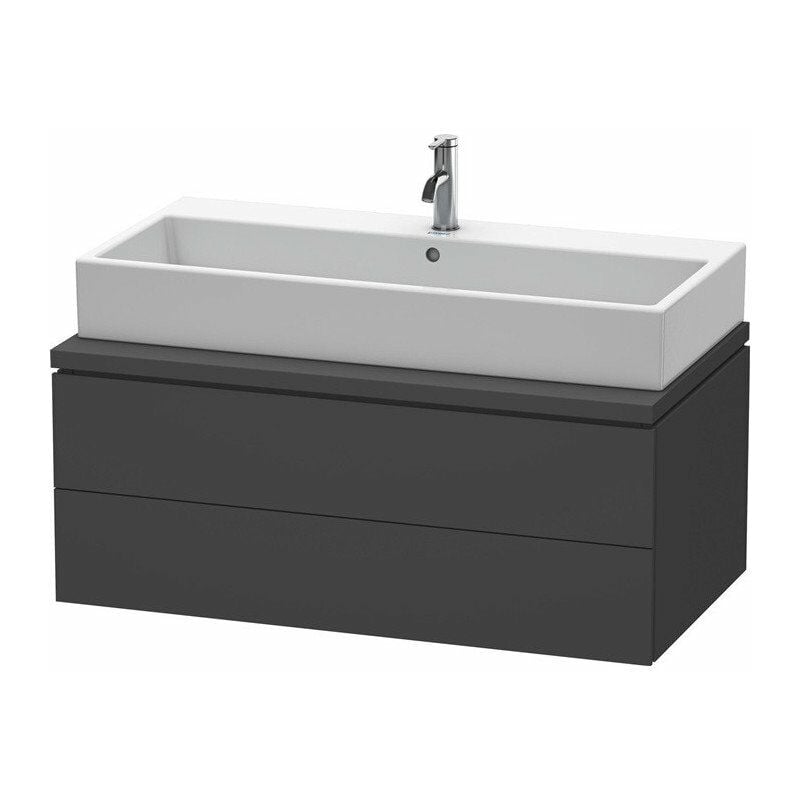 

Duravit - Mueble bajo lavabo L-CUBE 1020x547x400mm grafito mate