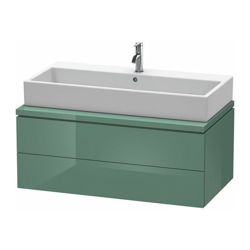 

Mueble bajo lavabo L-CUBE 1020x547x400mm jade