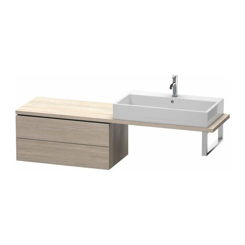 

Duravit - Consola baja L-CUBE 400x820x477mm pino plateado