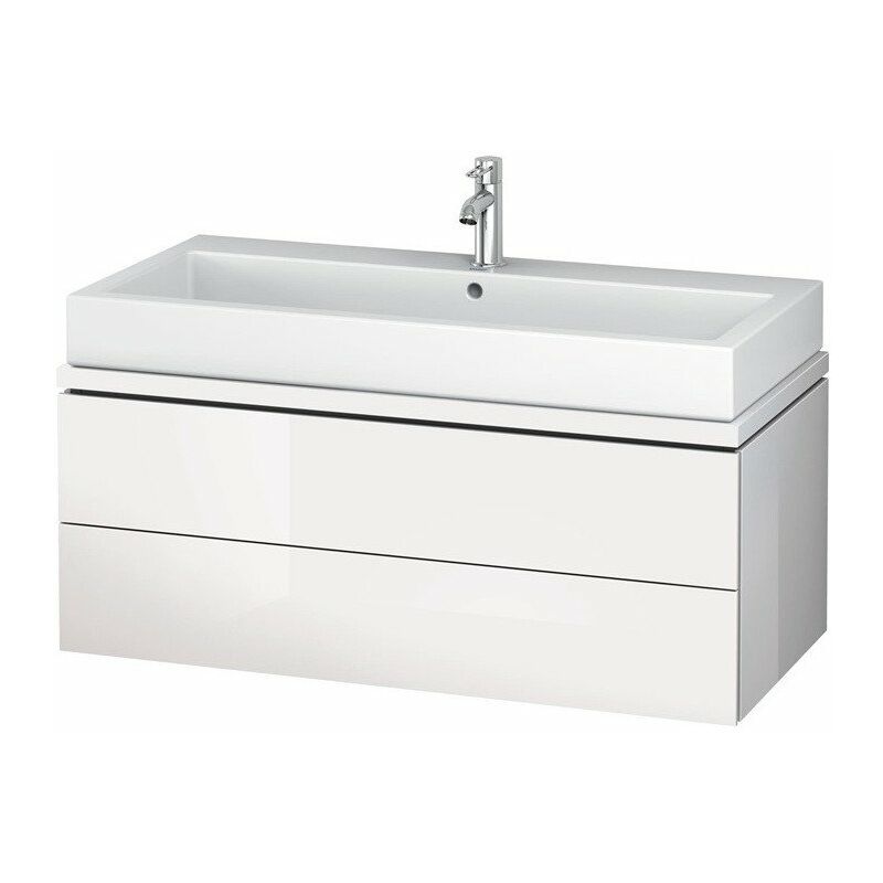 

Duravit - Mueble de baño L-CUBE 1020x477x400mm blanco brillo falta