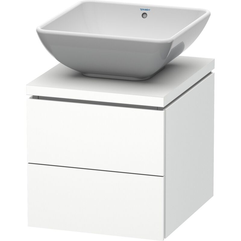 

Duravit Ag - Mueble de lavabo Duravit L-Cube para consola, ancho 720mm, profundidad 477mm, 2 cajones, color: Blanco Mate Decoración - LC580601818