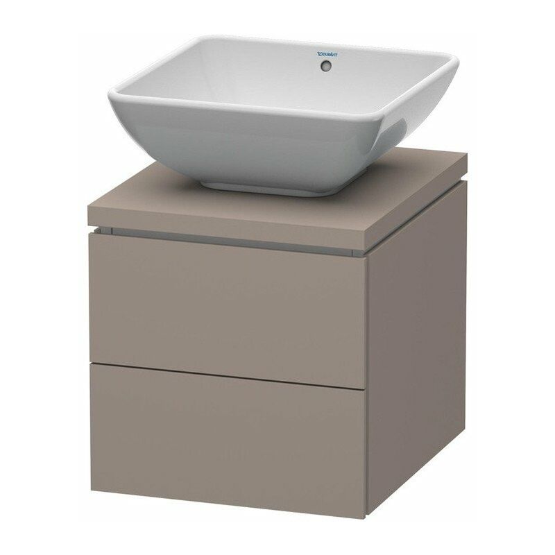 

Mueble bajo lavabo L-CUBE 420x477x400mm basalto mate