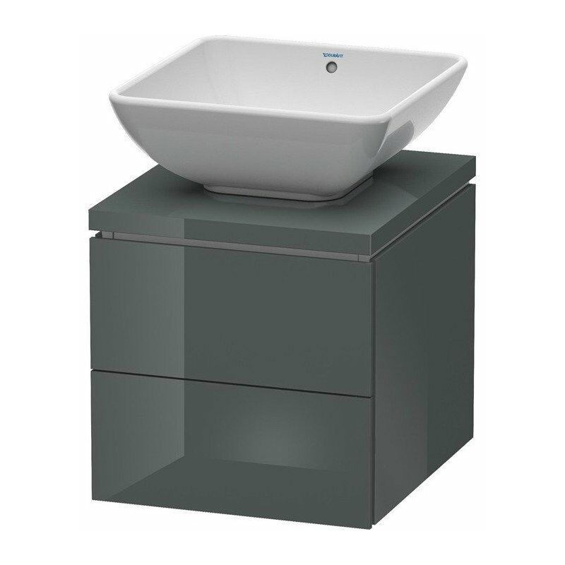 

Duravit - Mueble de baño L-CUBE 420x477x400mm Glossy Doloaveci grey