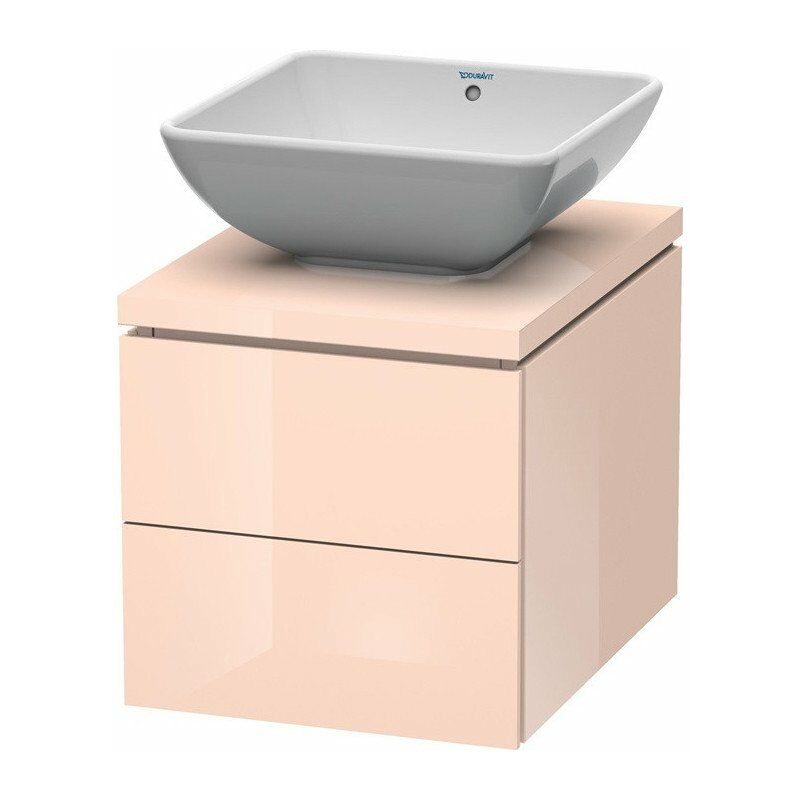 

Duravit - Mueble bajo lavabo L-CUBE 420x547x400mm alto brillo albaricoque perla