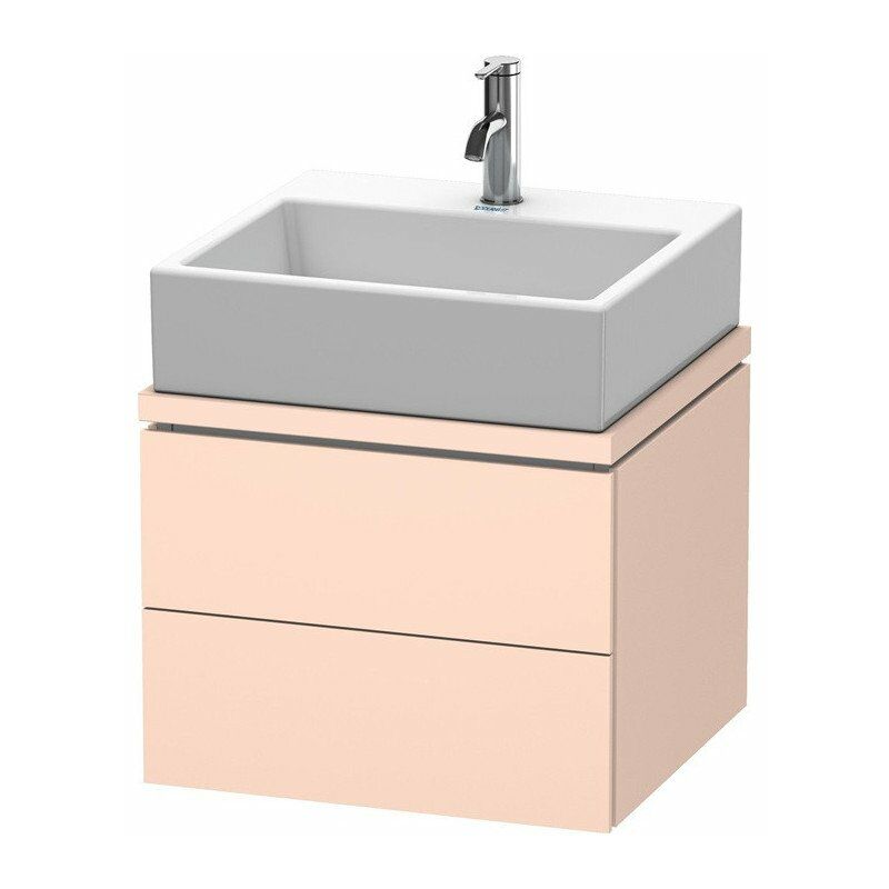

Mueble de baño L-CUBE 520x477x400mm albaricoque peral seda mate