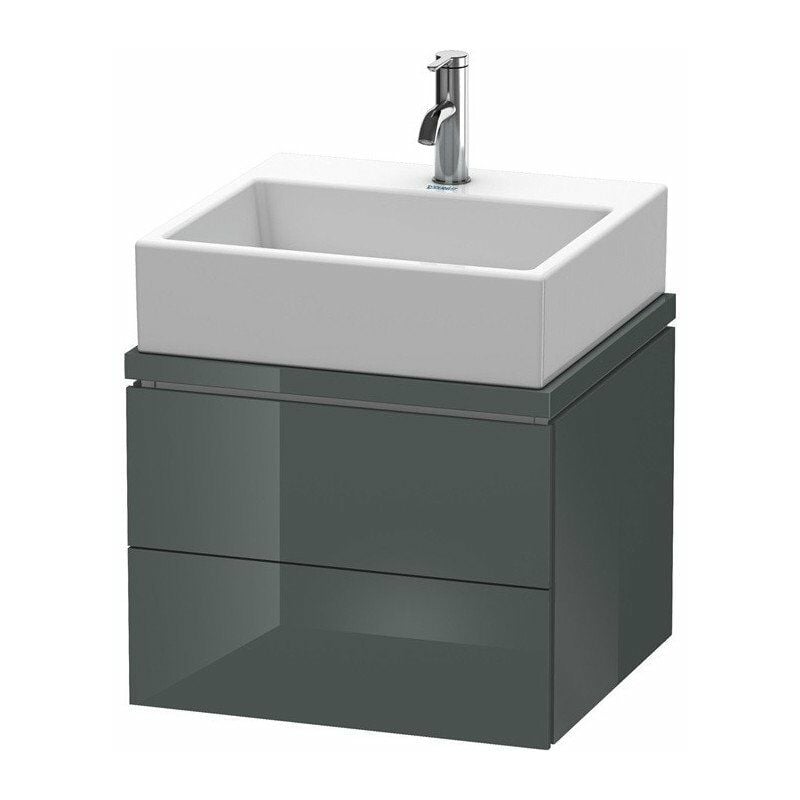 

Duravit - Mueble de baño L-CUBE 520x477x400mm Glossy Doloaveci grey