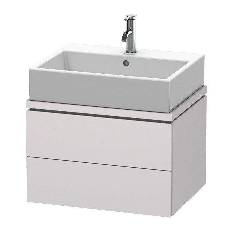 

Duravit - Mueble bajo lavabo L-CUBE 620x477x400mm blanco satinado lila