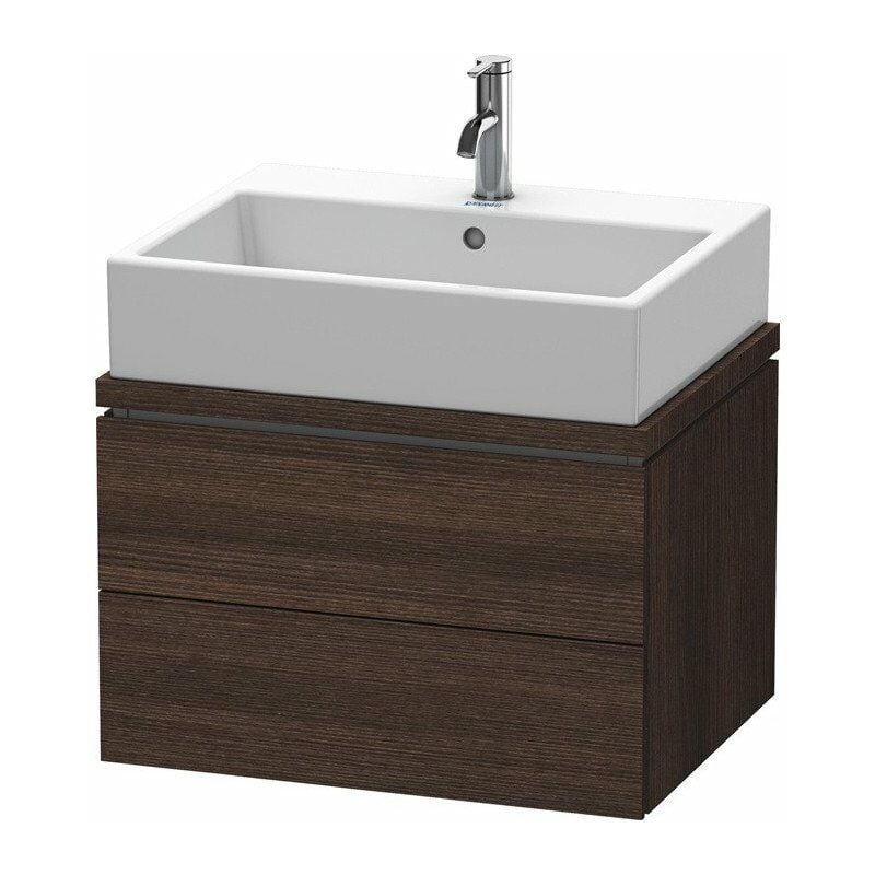 

Duravit - Mueble bajo lavabo L-CUBE 620x477x400mm castaño