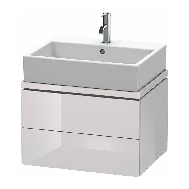 

Duravit - Mueble bajo lavabo L-CUBE 620x477x400mm blanco lila brillante