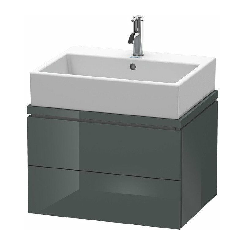 

Duravit - Mueble bajo lavabo L-CUBE 620x477x400mm Glossy Doloaveci grey