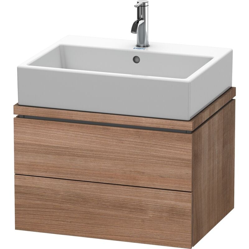 

Duravit L-Cube Mueble para consola Ancho 620mm, profundidad 477mm, 2 cajones, color: Cerezo del Tesino - LC580507373