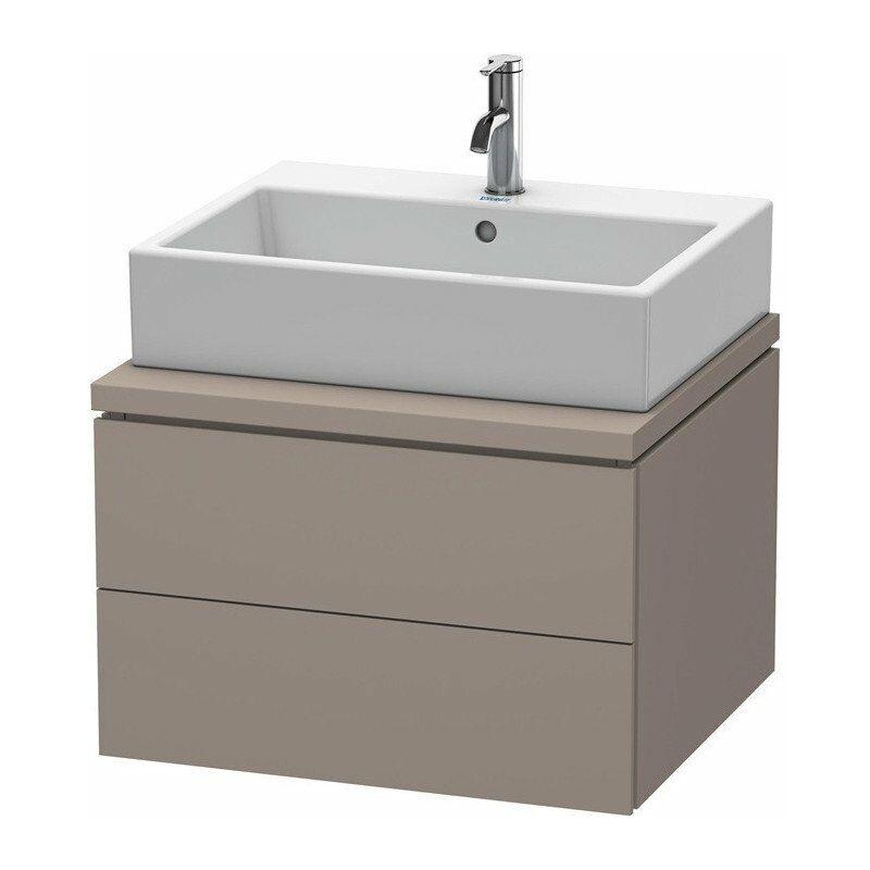 

Mueble bajo lavabo L-CUBE 620x547x400mm basalto mate