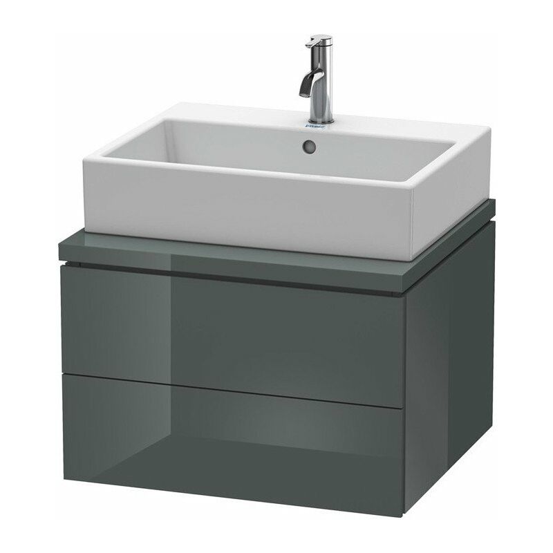 

Duravit - Mueble bajo lavabo L-CUBE 620x547x400mm Glossy Doloaveci grey