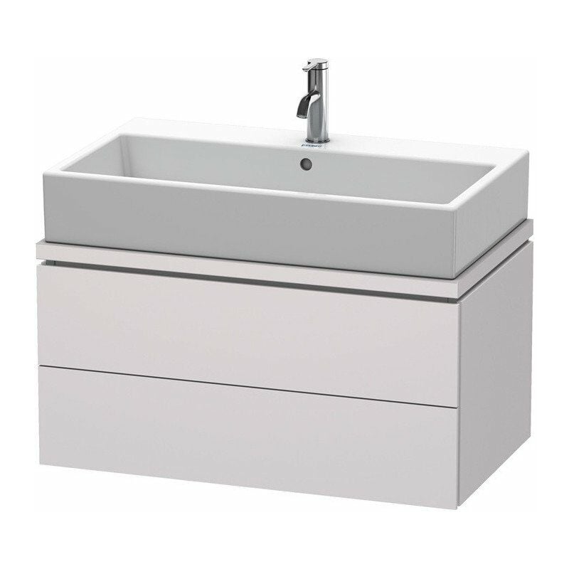 

Duravit - Mueble bajo lavabo L-CUBE 820x477x400mm blanco lila satinado