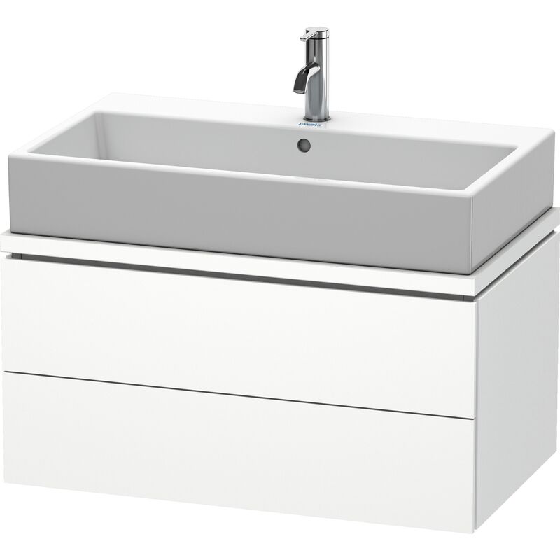 

Duravit Ag - Duravit L-Cube Mueble para consola, ancho 820mm, profundidad 477mm, 2 cajones, color: Blanco Mate Decoración - LC580701818