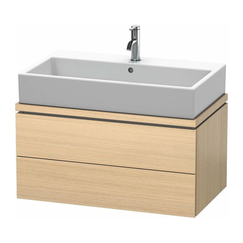 

Duravit - Mueble bajo lavabo L-CUBE 820x477x400mm roble mediterráneo