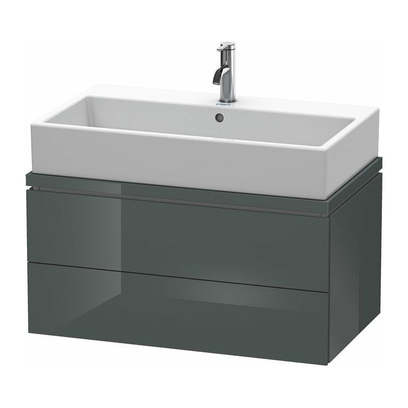 

Duravit - Mueble de baño L-CUBE 820x477x400mm Glossy Doloaveci grey