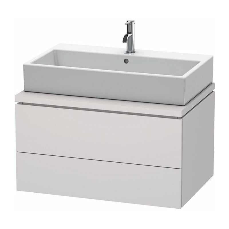 

Duravit - Mueble bajo lavabo L-CUBE 820x547x400mm blanco lila satinado