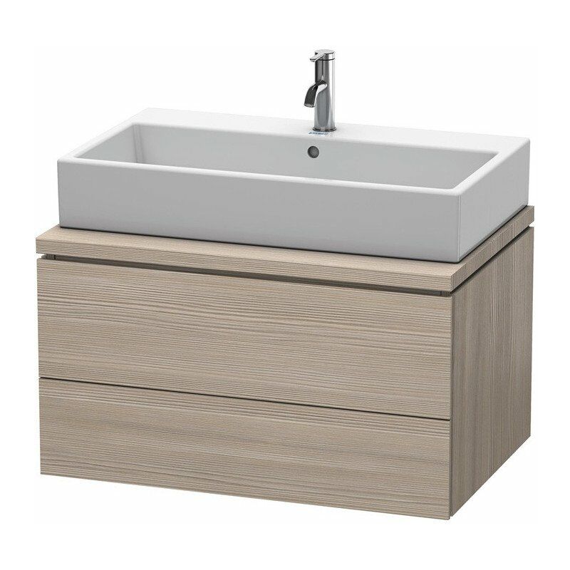 

Duravit - Mueble bajo lavabo L-CUBE 820x547x400mm pino plateado