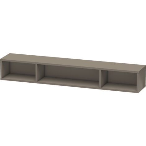 Duravit L-CUBE scaffale 800x140x120mm flanella grigio lucido