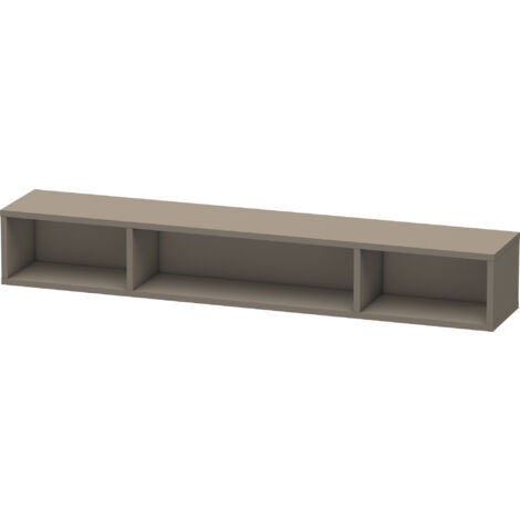 Duravit L-CUBE scaffale 800x140x120mm flanella grigio satinato