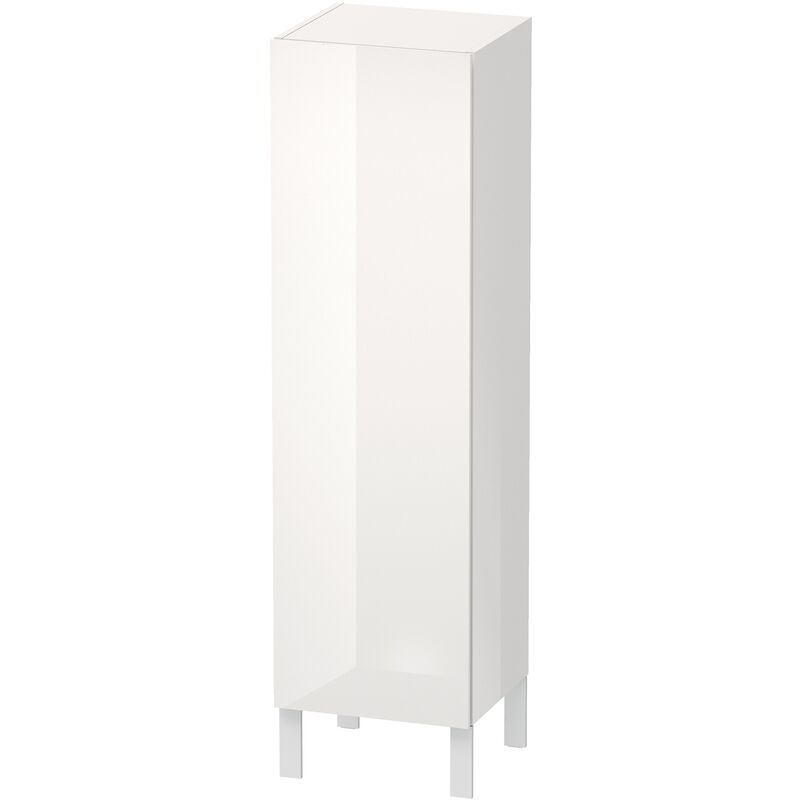 

Duravit L-Cube semi-alta anchura de mueble 400mm, profundidad 363mm, 1 puerta, bisagra con bisagra a la derecha, color: Laca blanca de alto brillo