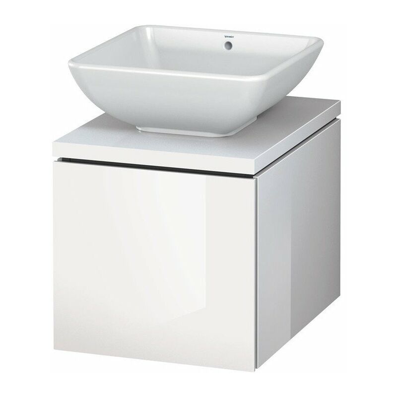 

Duravit - Mueble bajo lavabo L-CUBE 420x547x400mm negro alto brillo