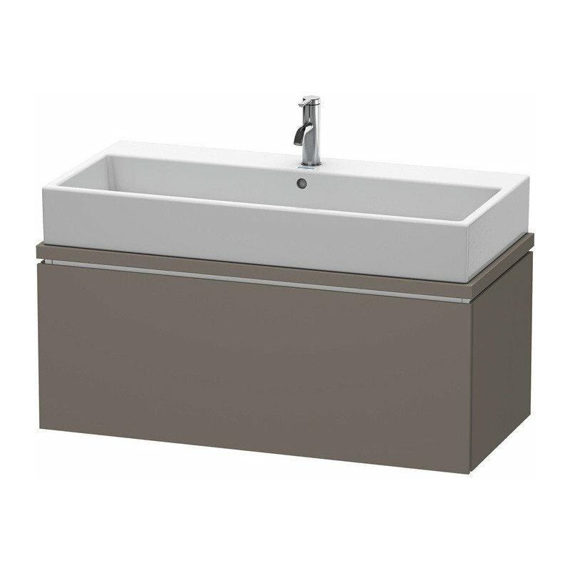 

Duravit - Mueble bajo lavabo L-CUBE 1020x477x400mm franela gris satinado