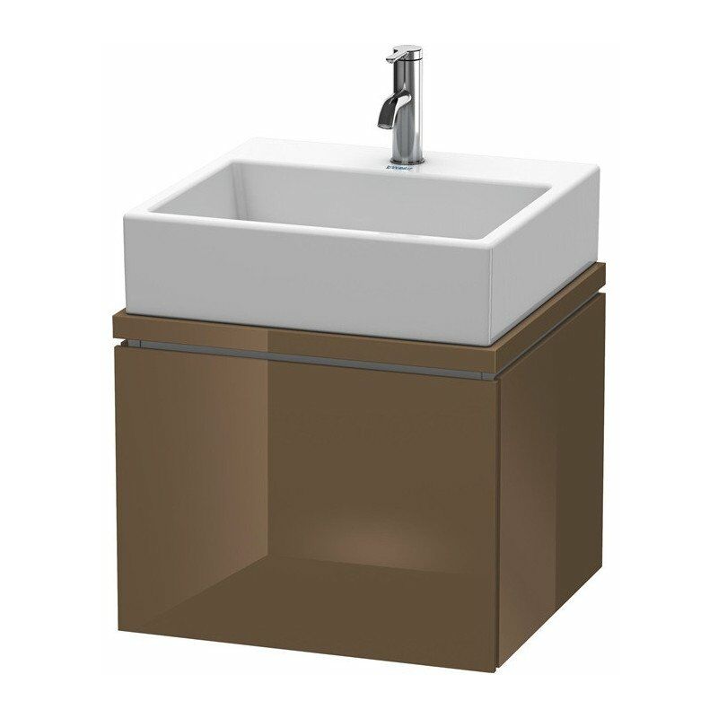 

Duravit - Mueble bajo lavabo L-CUBE 520x477x400mm marrón oliva brillo intenso