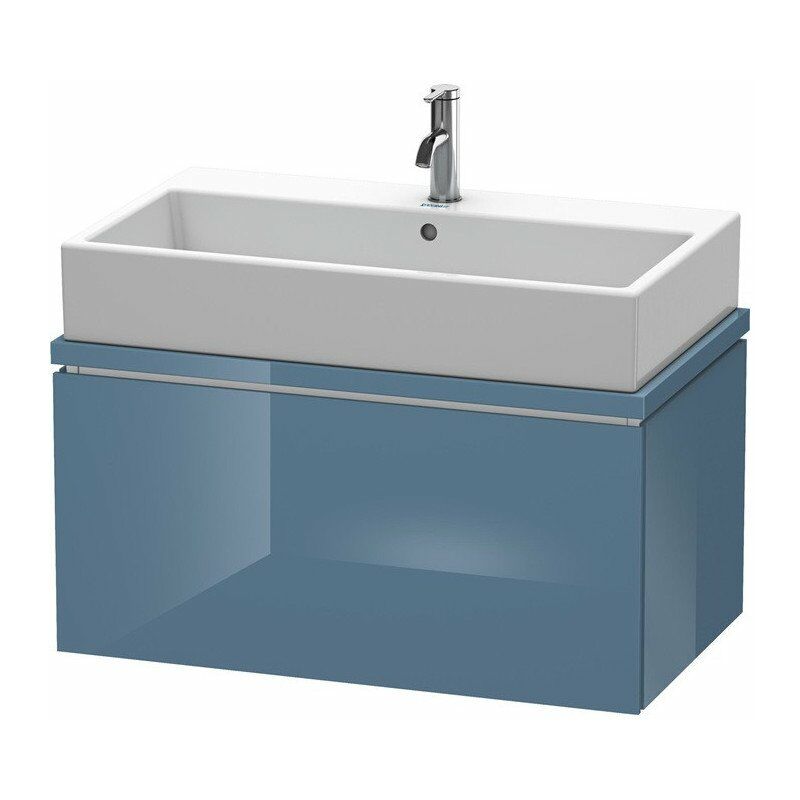 

Duravit - Mueble bajo lavabo L-CUBE 820x477x400mm azul piedra brillante