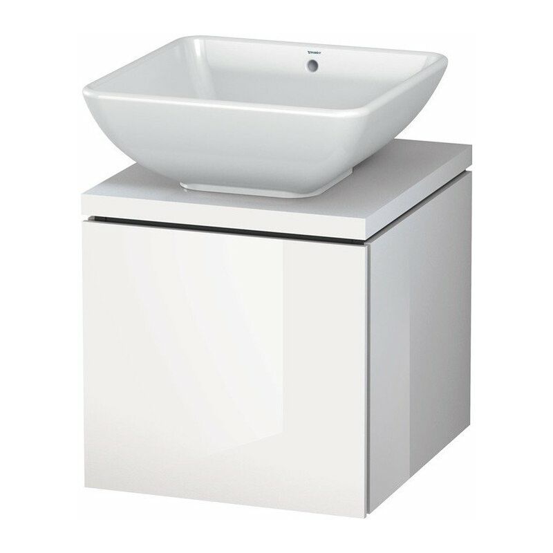 

Mueble bajo lavabo L-CUBE 420x477x400mm basalto mate