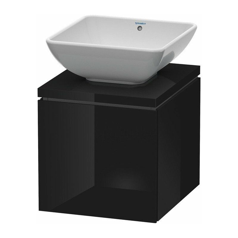 

Duravit - Mueble bajo lavabo L-CUBE 420x477x400mm negro alto brillo