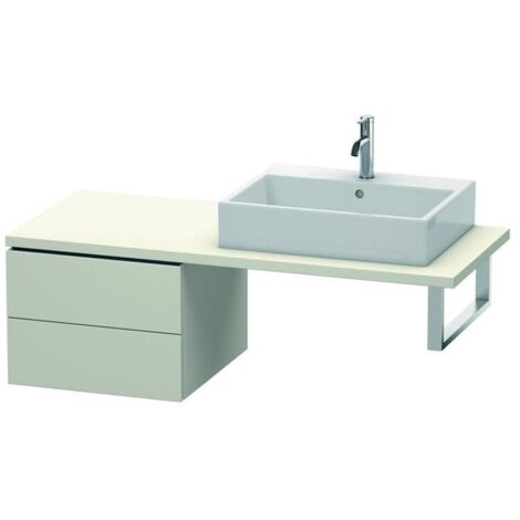 Duravit L-Cube Unterschrank für Konsole, Breite 520mm, Tiefe