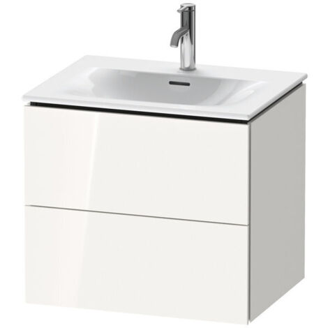 Duravit L-Cube Vanity unit à accrochage mural LC6305, 620x481 mm,