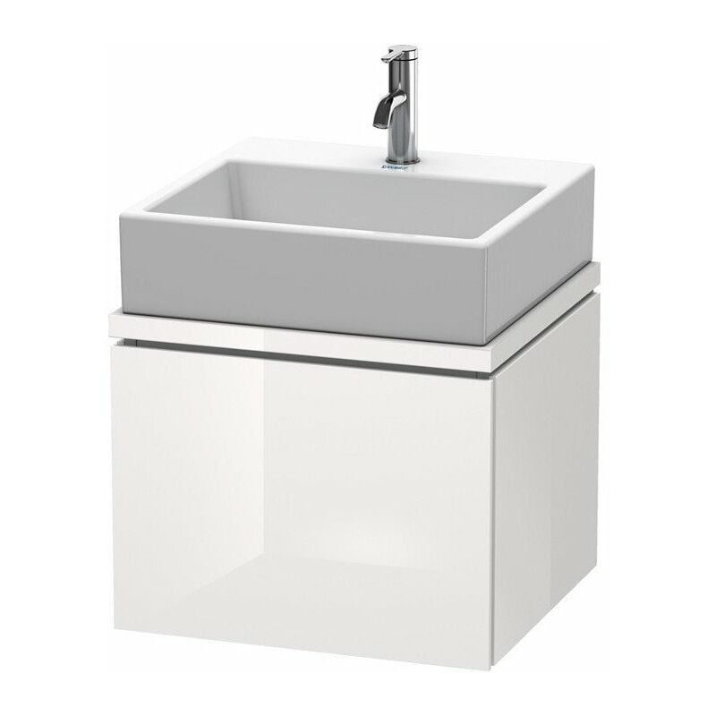 Image of L-cube mobile lavabo 520x477x400mm bianco lucido
